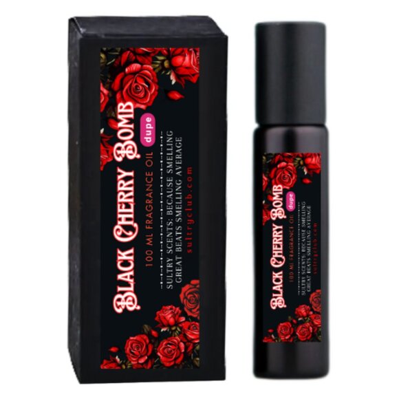 BLACK CHERRY FRAGRANCE OIL ROLLERBALL - Picture 1 of 3